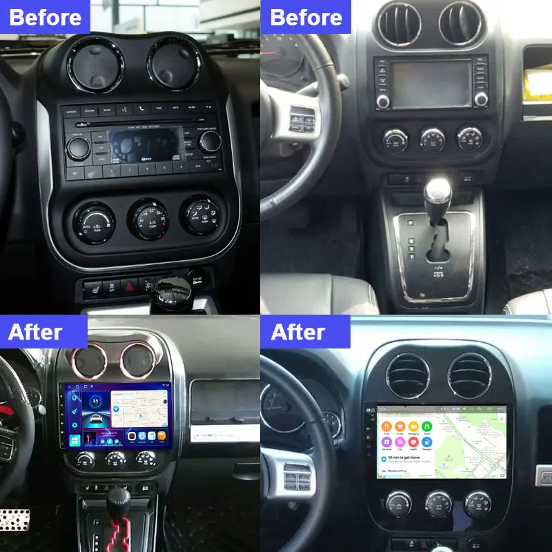 Jeep Compass Patriot 2010 - 2016 Stereo GPS Multimedia Navigation