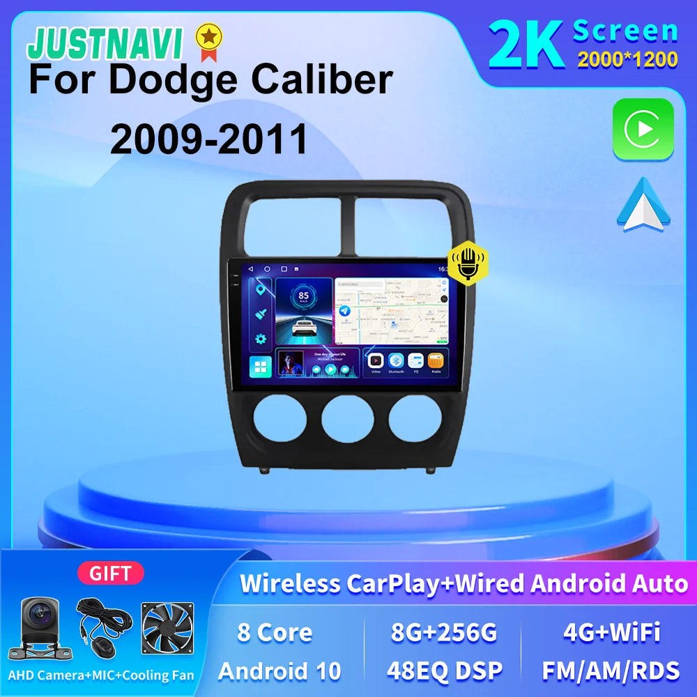 Dodge Caliber 2009 - 2011 Carplay Navigation