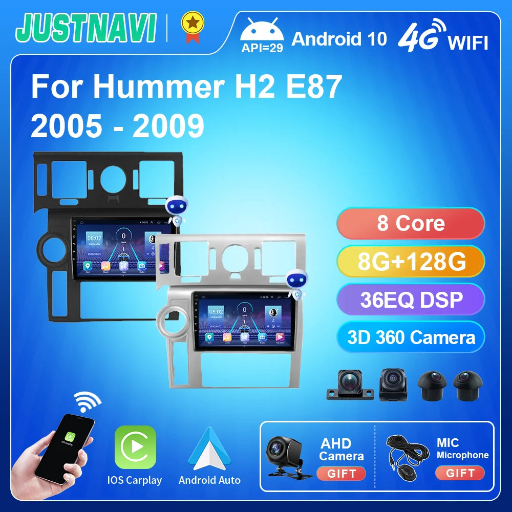 Hummer H2 E87 2005 - 2009 Multimedia Stereo Navigation