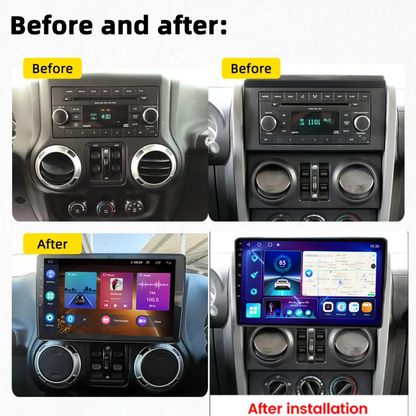 Jeep Wrangler 2010-2016  Multimedia Navigation