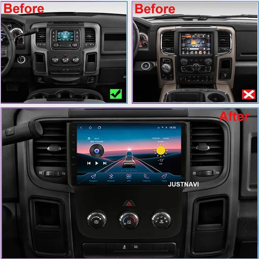 Dodge Ram 1500 5500 2013 - 2019 Navigation Android