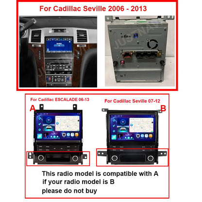 Cadillac Escalade 2006-2013 CarPlay Multimedia Navigation