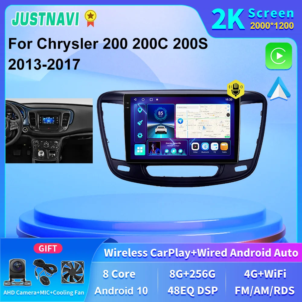 Chrysler 200 200C 200S 2013-2017 Multimedia Navigation GPS