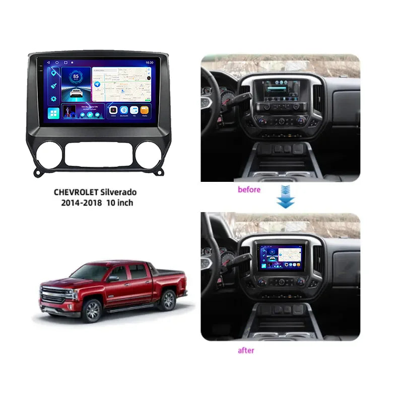 Chevrolet Colorado 2014-2018 GPS Navigation Carplay SWC