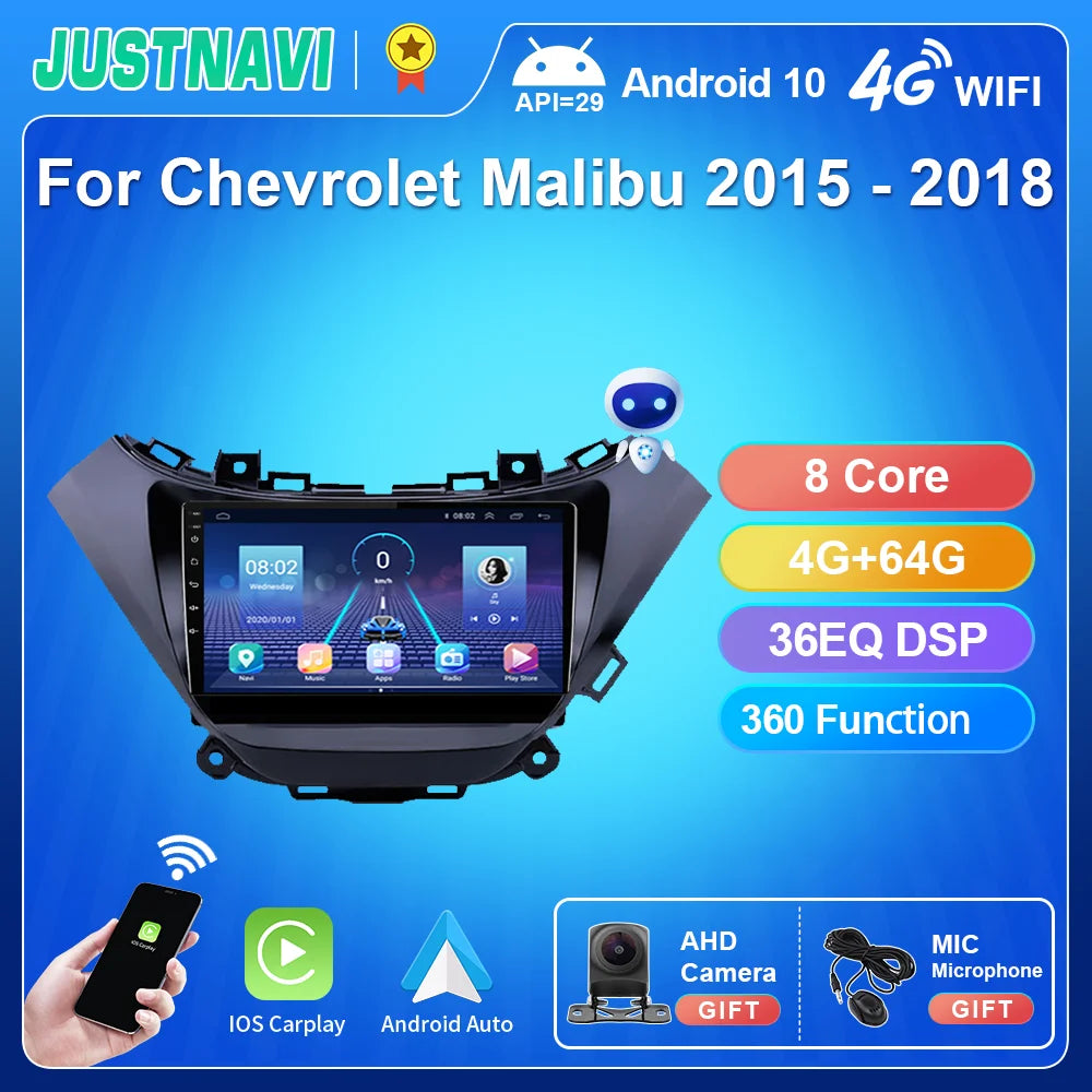 Chevrolet Malibu 2015 - 2018 4G LTE Navigation