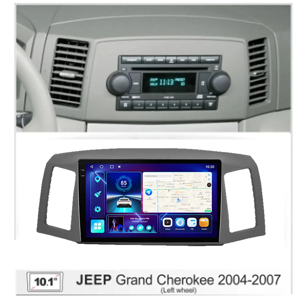 JEEP Grand Cherokee 2004 - 2007 GPS Navigation