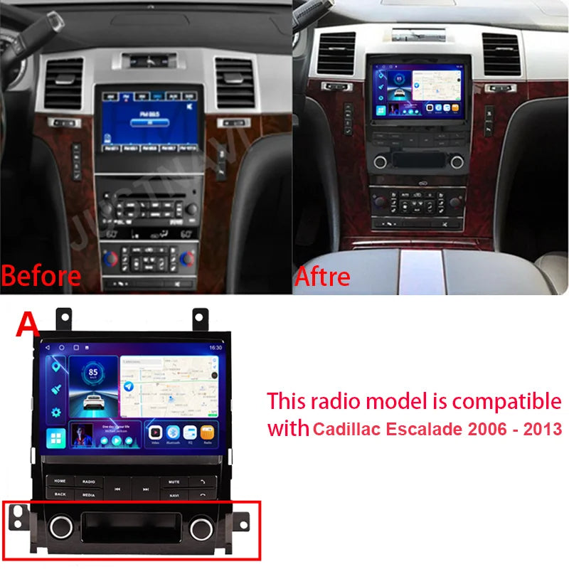 Cadillac Escalade 2006-2013 Multimedia System GPS Navigation Carplay