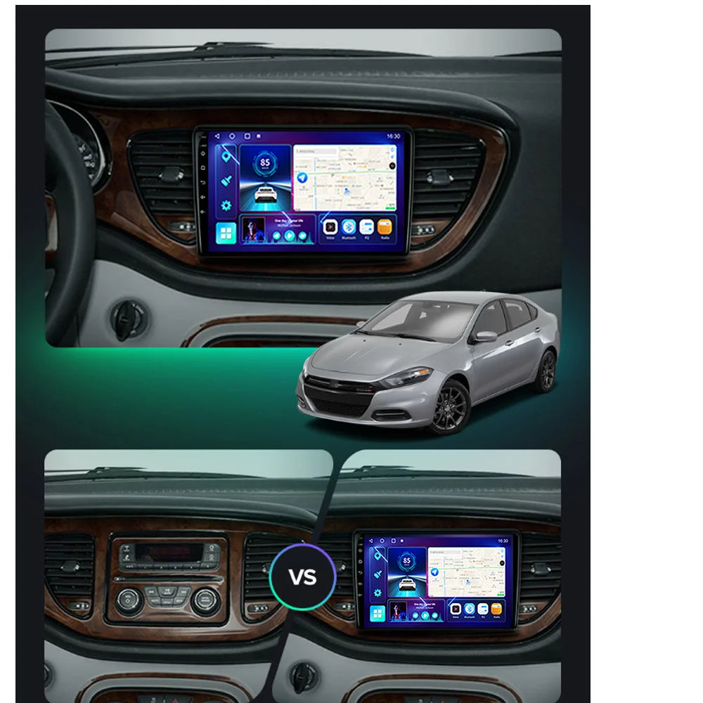 Dodge Dart 2012 - 2016 Carplay Navigation