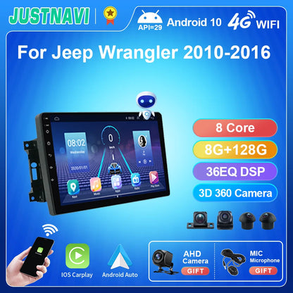 Jeep Wrangler 2010-2016  Multimedia Navigation