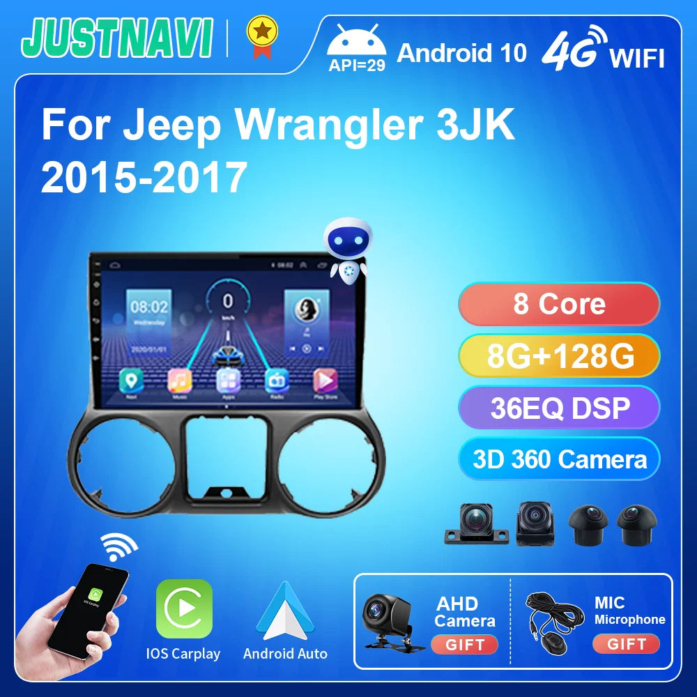 Jeep Wrangler 3JK 2015-2017 Navigation