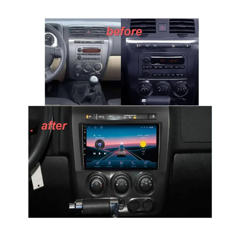 Hummer H3 1 2005-2010 Stereo Carplay