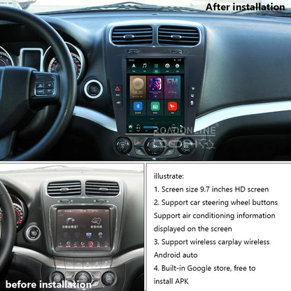 Dodge Journey 2012-2020  Octa Core Car Multimedia Player