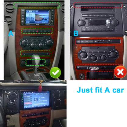 Jeep Commander XK 2007 Car Radio Multimedia Player