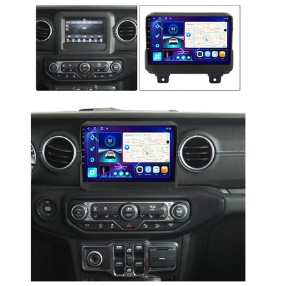 Jeep Wrangler 4 JL 2018 - 2019 Android Built-in Carplay DSP SWC