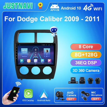 Dodge Caliber 2009 - 2011 Car Radio GPS Navigator Multimedia