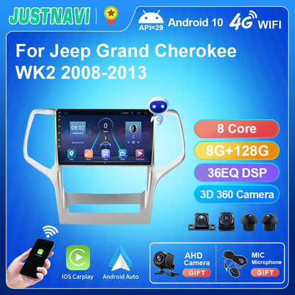 Jeep Grand Cherokee WK2 2008-2013 Car Radio Navigation