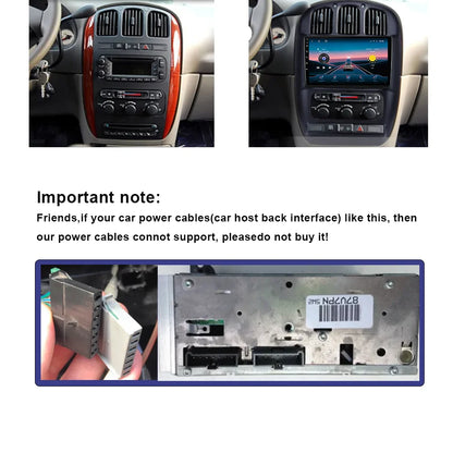 Dodge Caravan 4 and Chrysler Grand Voyager RS 2000-2012 Navigation