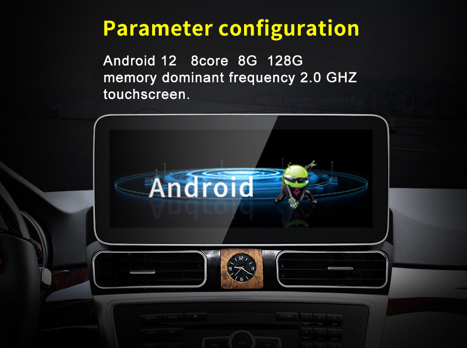 Mercedes Benz M Class W166 ML250 ML350 Car Video Players GPS Multimedia Screen 12.3 - RampageApparel