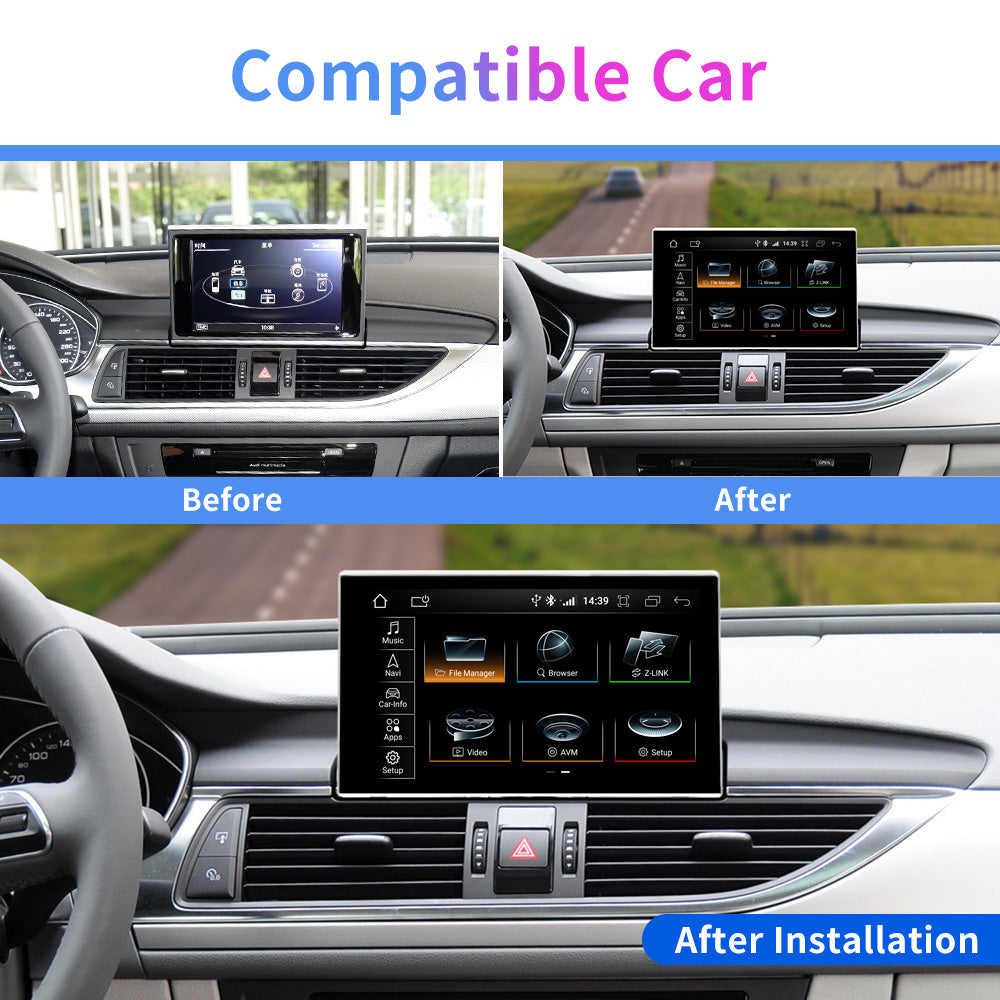 8 Core Android 12 System Car Multimedia Stereo For Audi A6 C7 A7 2012-2018 WIFI 4G 8+128GB RAM Carplay IPS Touch Screen GPS Navi - RampageApparel