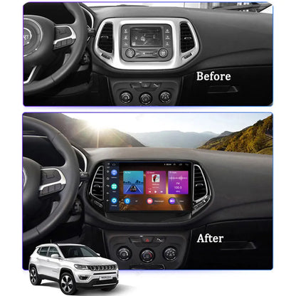 Jeep Compass 2017 - 2019 Android 10.0 Navigation