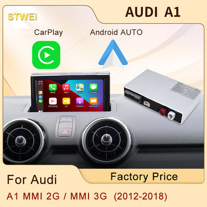 Wireless Apple CarPlay For Audi A1 MMI 2G MMI 3G Car Play Android Auto Mirror Link Front View Camera Reverse Camera - RampageApparel