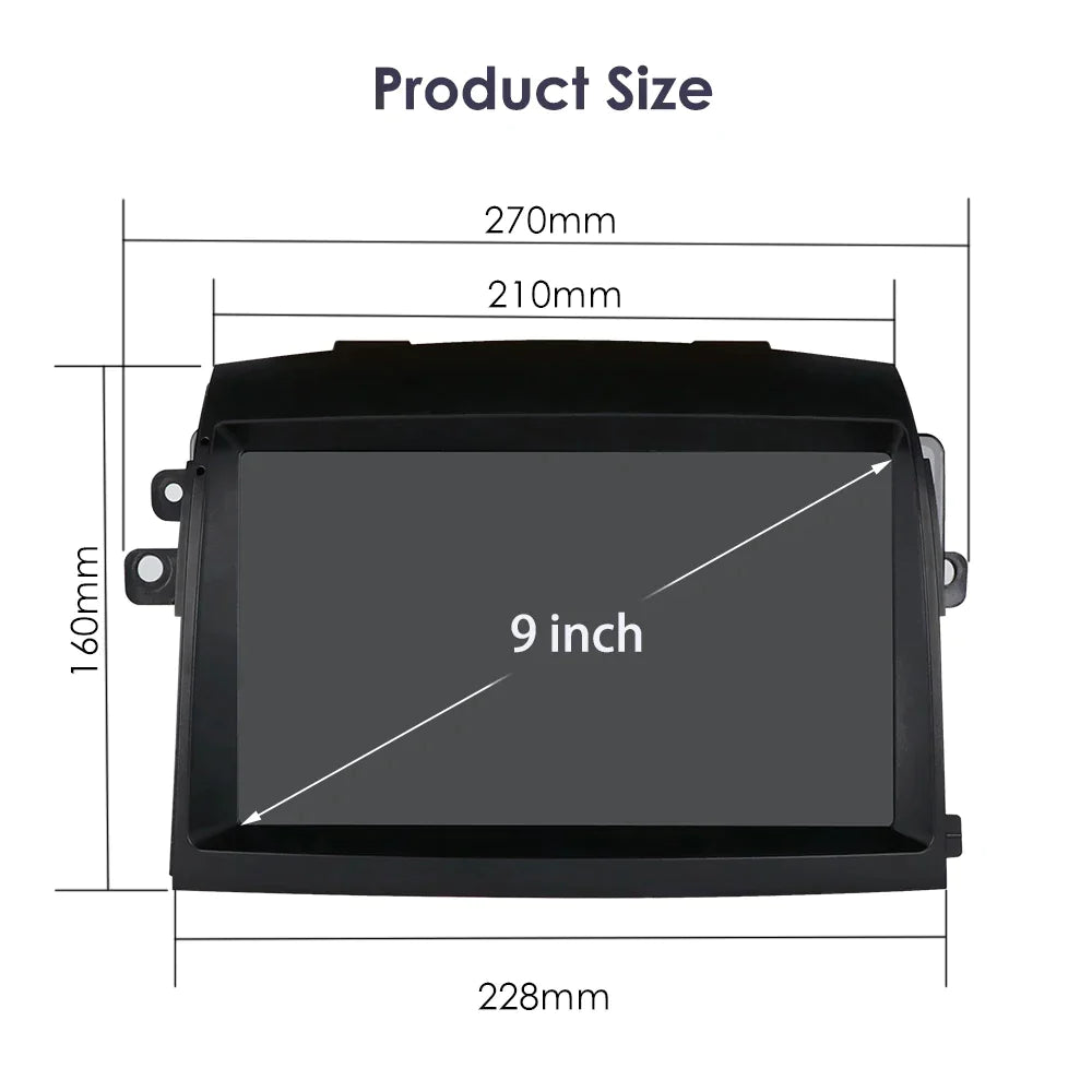 Toyota Sienna 2 XL20 2003-2010 Car Radio Multimedia - RampageApparel