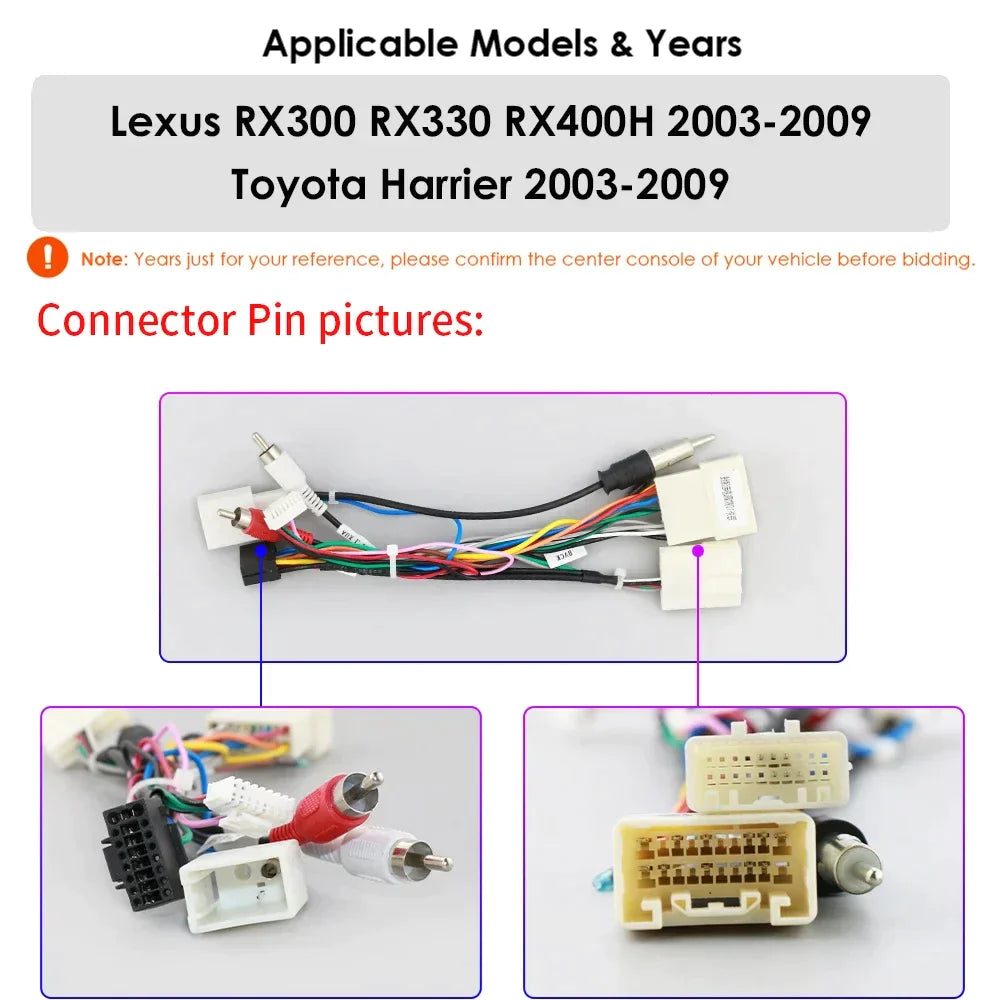 Lexus RX300 RX330 RX400H / Toyota Harrier GPS Carplay Auto Stereo Autoradio Audio - RampageApparel