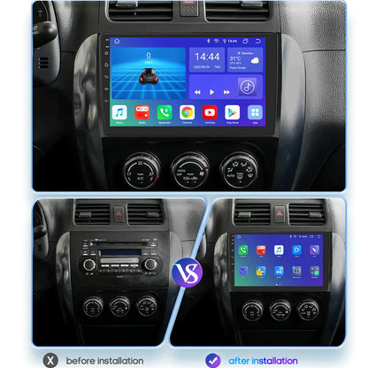 Suzuki SX4 2006-2013 Fiat Sedici 2005-2014 Multimedia Video Player Navigation - RampageApparel