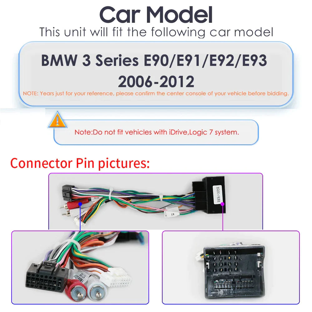 BMW 3 Series E90 E91 E92 E93 Navigation RDS Stereo GPS DSP