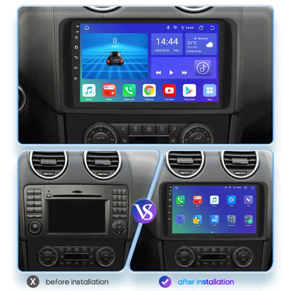 Mercedes Benz X164 GL Class ML W164 ML500 AutoRadio DSP IPS Screen RDS