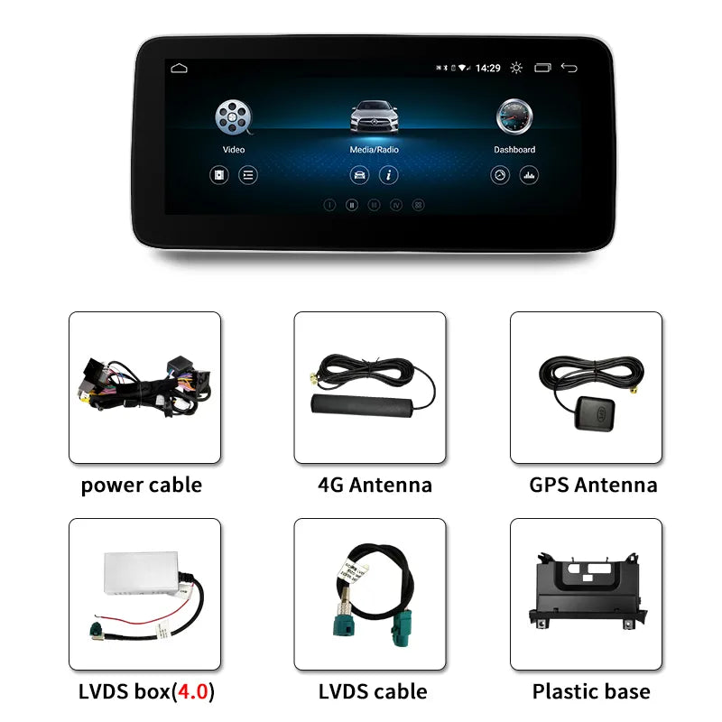 Mercedes Benz A Class-W176 CLA-C117 GLA-X156 Car Video Player GPS