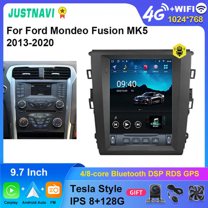 Ford Mondeo Fusion MK5 2013-2020 Stereo Car Radio Multimedia Navigation