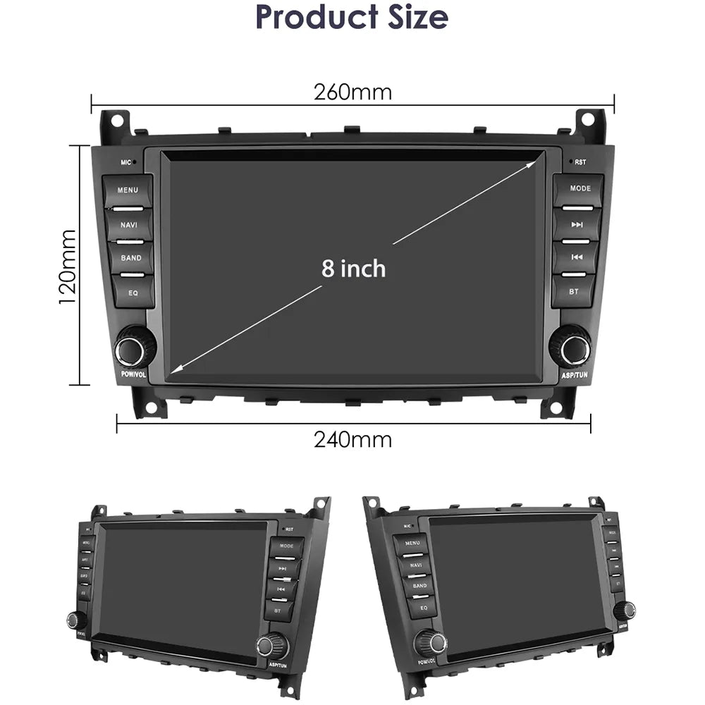 Mercedes Benz CLC W203 C-Class C180 C200 CLK200 CLK W209 GPS RDS AutoRadio