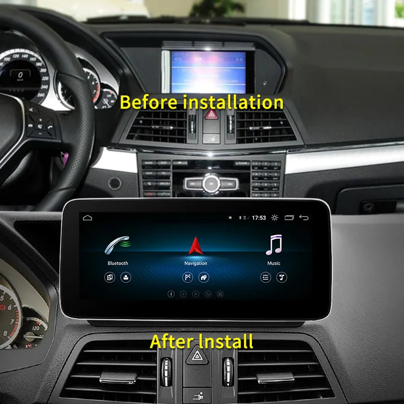 Mercedes Benz E Class C207 A207 Car Video Player Navigation Multimedia GPS