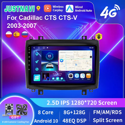 Cadillac CTS CTS-V 2003-2007 Android 10 Multimedia