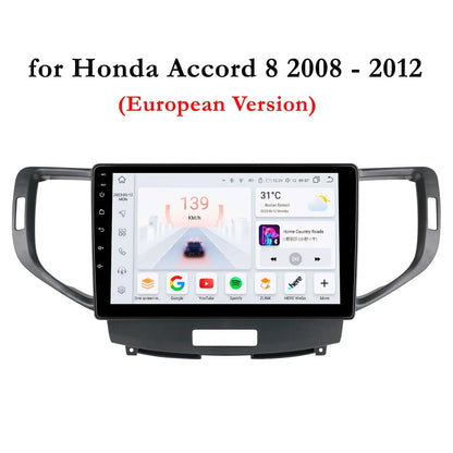 Honda Accord 8 2008-2012 Spirior Accord Ⅷ Multimedia Player Carplay - RampageApparel