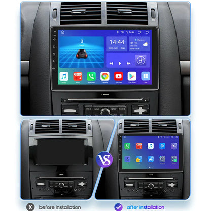 Peugeot 407 1 2004 - 2011 Android Auto Navi GPS Autoradio Head Unit - RampageApparel