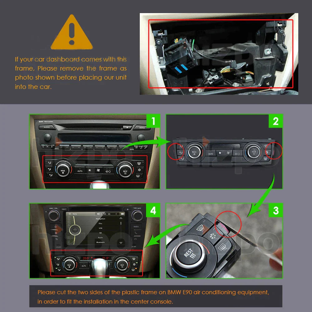 BMW 3 Series E90 E91 E92 E93 Navigation RDS Stereo GPS DSP