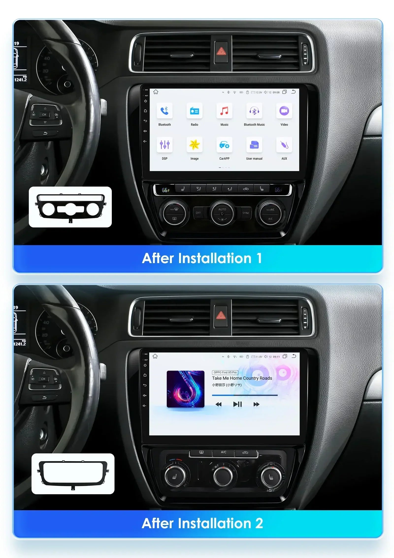 Volkswagen VW Jetta 6 Bora 2011 - 2015 CarPlay - RampageApparel