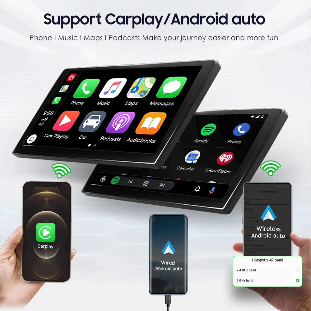 Seat leon 2 mk2 5 2005-2012  Autoradio CarPlay Stereo - RampageApparel