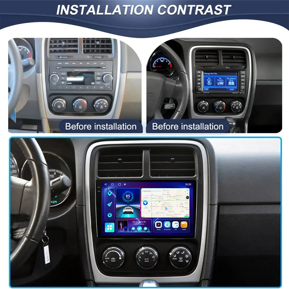 Dodge Caliber 2009 - 2011 Carplay Navigation