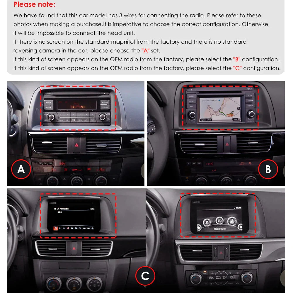 Mazda CX5 CX-5 CX 5 2012 - 2015 Car Radio Multimedia Video Player Navigation Android - RampageApparel