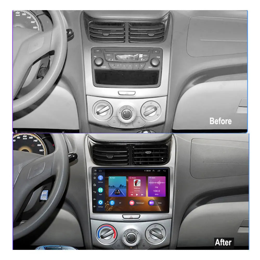 Chevrolet Sail 2004 - 2014 Multimidia Video Player GPS Navigation Split Screen HD Unit