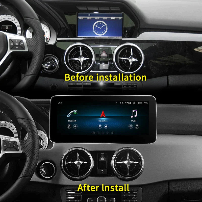 Mercedes Benz 2013 - 2015 GLK X204 Navigation Car Video Player