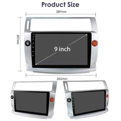 Citroen C4 C-Triomphe C-Quatre 2004-2009 2 din Car Radio Multimedia Video Player Android - RampageApparel