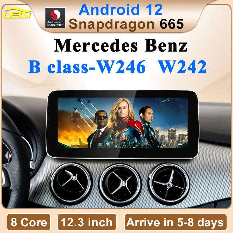 Mercedes Benz B Class W245 W246 Navigation Car Video Player