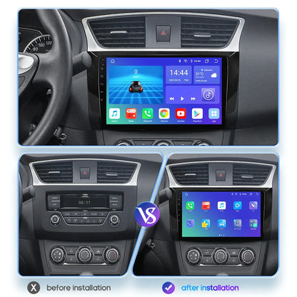 Nissan Sylphy B17 Sentra 12 2012-2018 WiFi Carplay GPS Navi Autoradio - RampageApparel