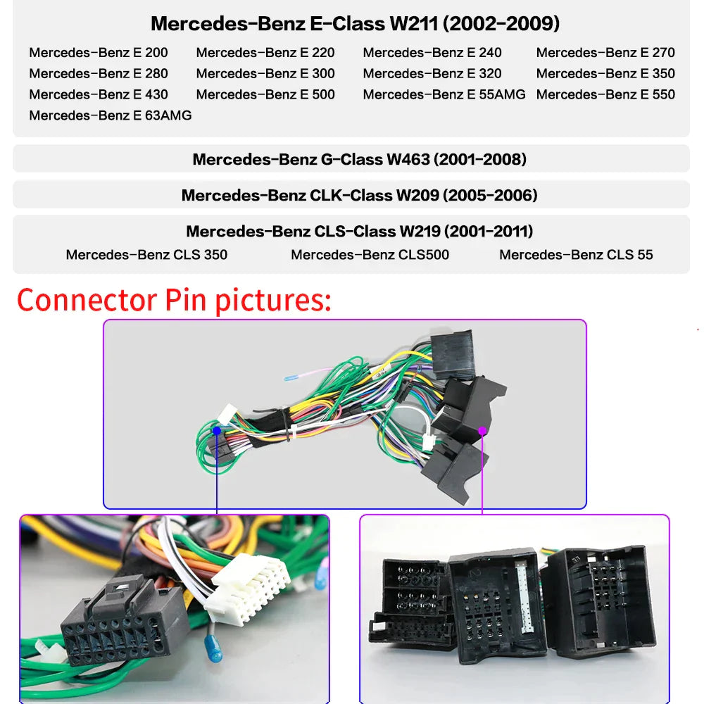 Mercedes Benz E-class W211 E200 E220 E300 E350 E240 E270 E280 CLS CLASS W219