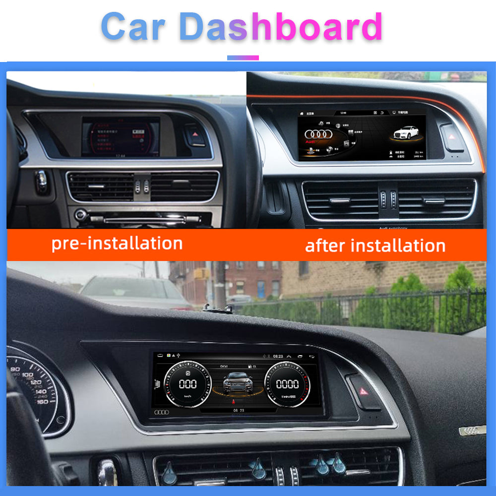 8 Core Android System Car Display Screen For Audi A5 09-16 WIFI 4G SIM BT GPS Navi Touch Stereo Player Carplay - RampageApparel