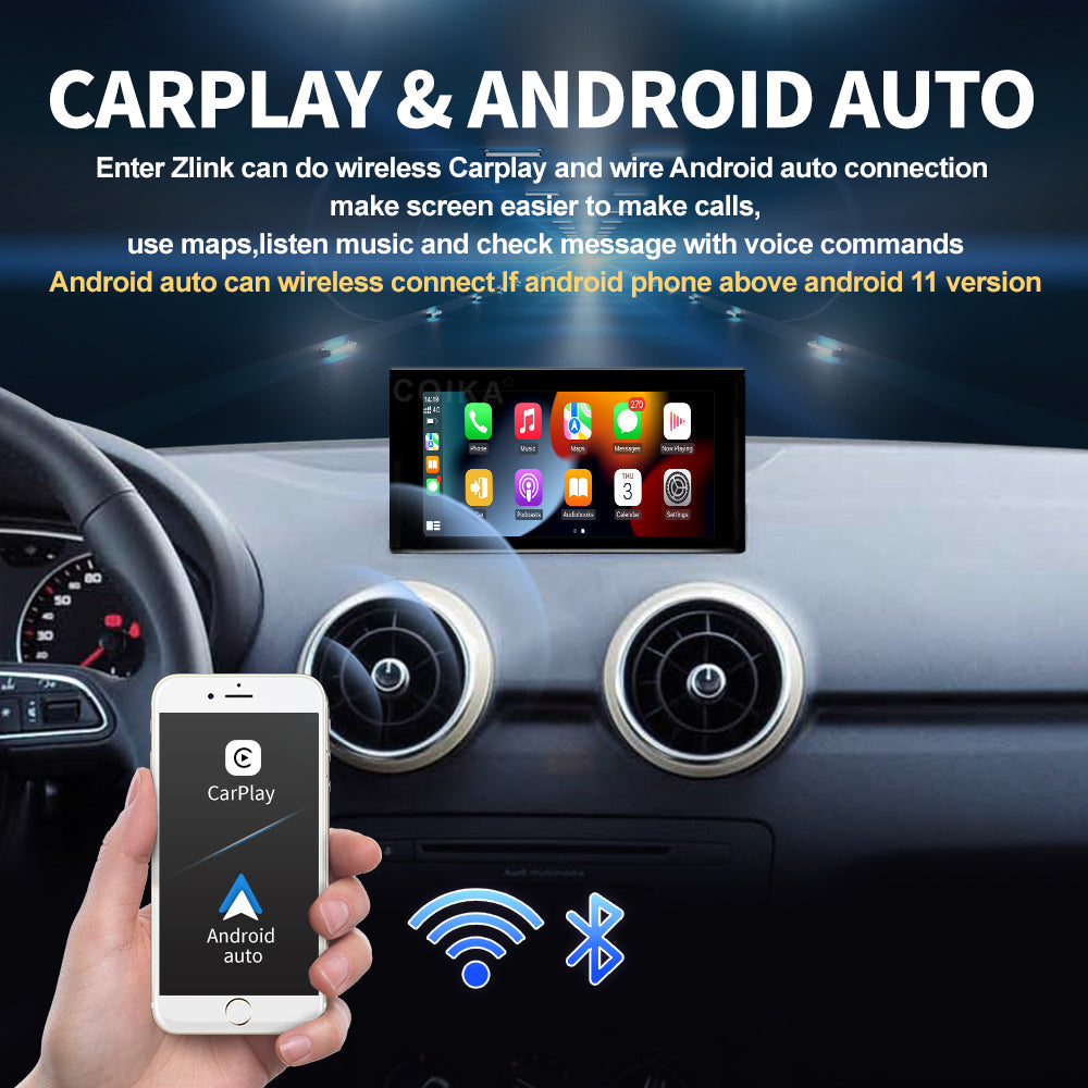 Android 12 System Car Radio Player For Audi A3 2013-2018 WIFI 4G SIM 8+128GB RAM BT Carplay GPS Navi Multimedia Stereo - RampageApparel